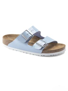 Birkenstock  Arizona Light Blue Two-Strap Sandal